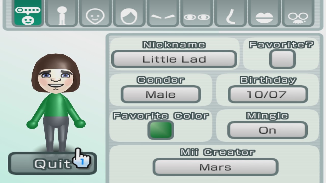 Little Lad who loves Berries and Cream - Mii 3801 - YouTube