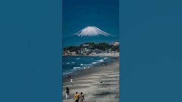 🗻OMG，you can see Mount Fuji in Kamakura #shorts ##photography #toky o#kamakura #cinematic #vibes