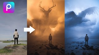 PicsArt Tutorial - Edit Fantasy Photo Manipulation | Deny King screenshot 2