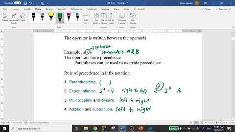 Video 1 Infix, Postfix and Prefix Expression