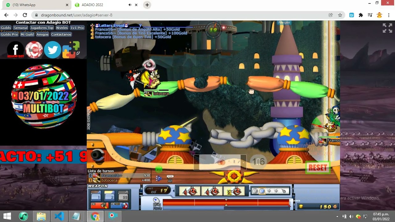 AIMBOT PARA DRAGONBOUND MULTIBOT new 2022