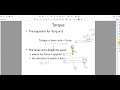 5.3.0 Introduction to Torque