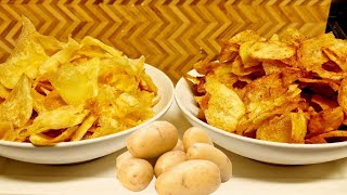 Chips:Comment Je Réalise Mes Chips De Pomme de terre