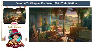 June's Journey - Volume 7- Chapter 45 - Level 1700 - Train Station (Complete Gameplay, in order.