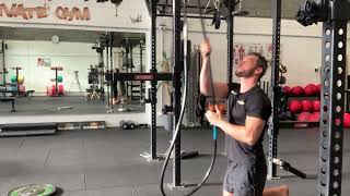 Full Kneeling Endless Rope Climb demonstration