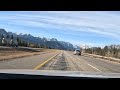 Driving From North Calgary to Banff | Enterprise Rental Car POV (GoPro 4K)