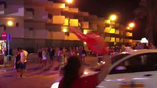 Download Lagu Playa Den Bossa Ibiza after a football match. 2012 MP3