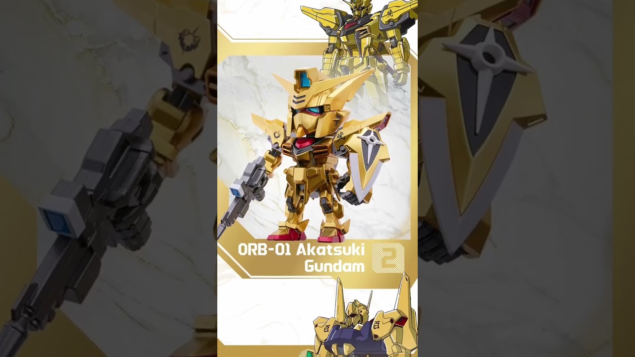 QMSVMINI GOLD TEAMゴールドチーム ガンダム ブラインドボックス