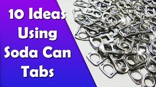 10 Ideas Crafts Using Soda Can Tabs - Ecobrisa DIY screenshot 1