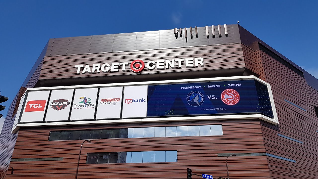 Minnesota Timberwolves - Target Center (Arena) - YouTube