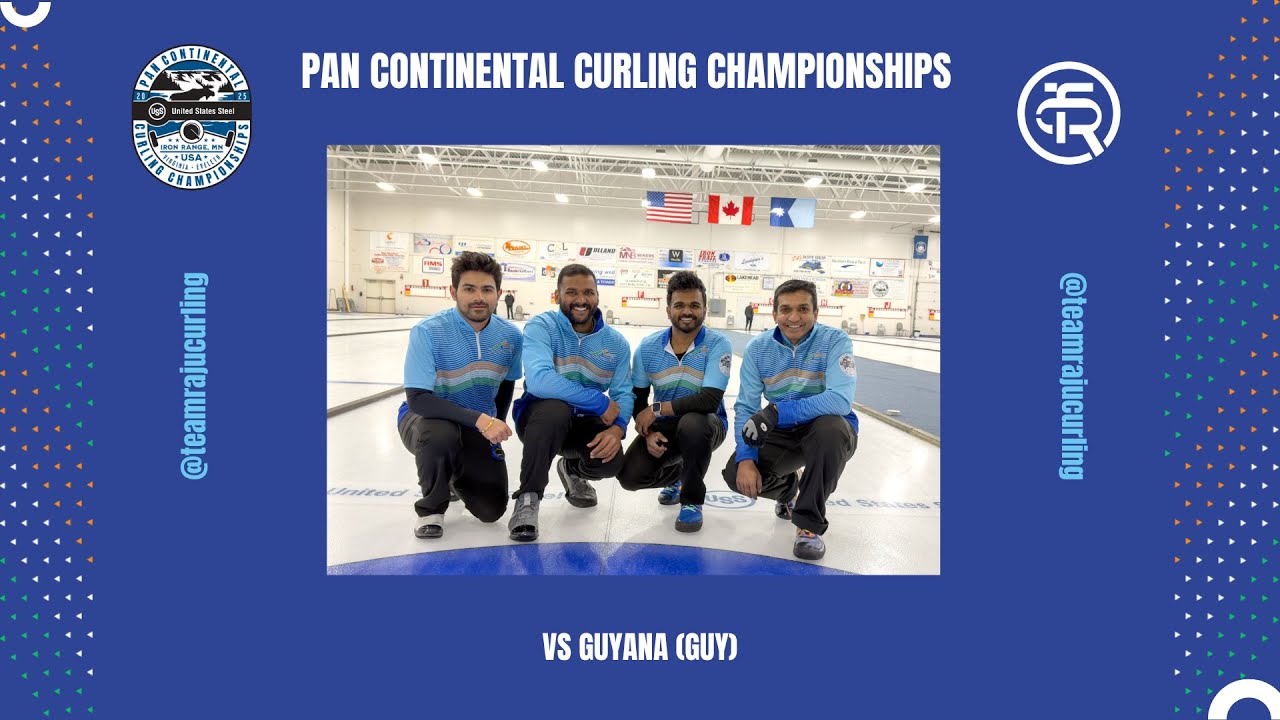 2025 Pan Continental Curling Championships - B Division - Guyana (GUY) vs India (IND)