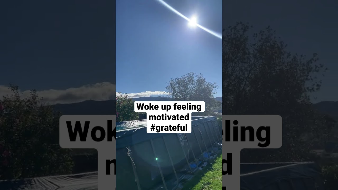 Obejrzyj My backyard view always makes me feel motivated to push even harder w YouTube Obejrzyj My backyard view always makes me feel motivated to push even harder w YouTube