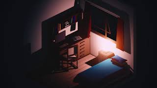 Low Poly Isometric Bedroom