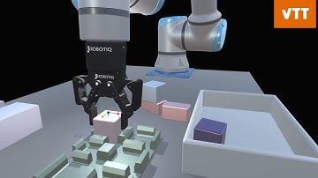 Remote handling of UR10e robot using Virtuose™ 6D TAO