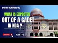 What is expected out of a cadet in NDA ? | Gp Capt Bharath (Retd) | #ssbinterview - Part 1 | #NDA |