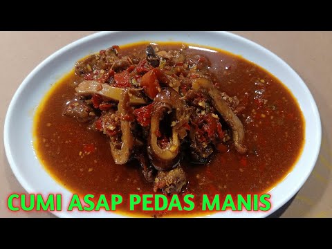 Cara Memasak Cumi Asap Asam Manis