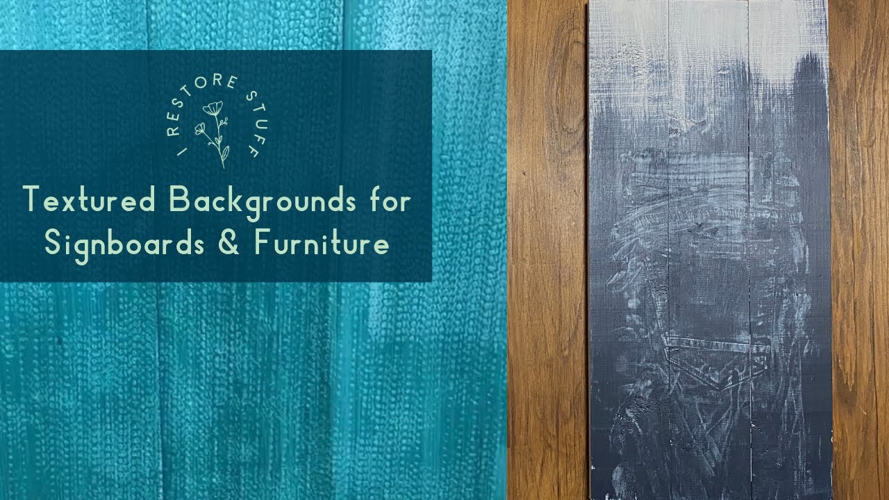 Creating Sign Board Backgrounds with Texture - Denim & Drawer lining