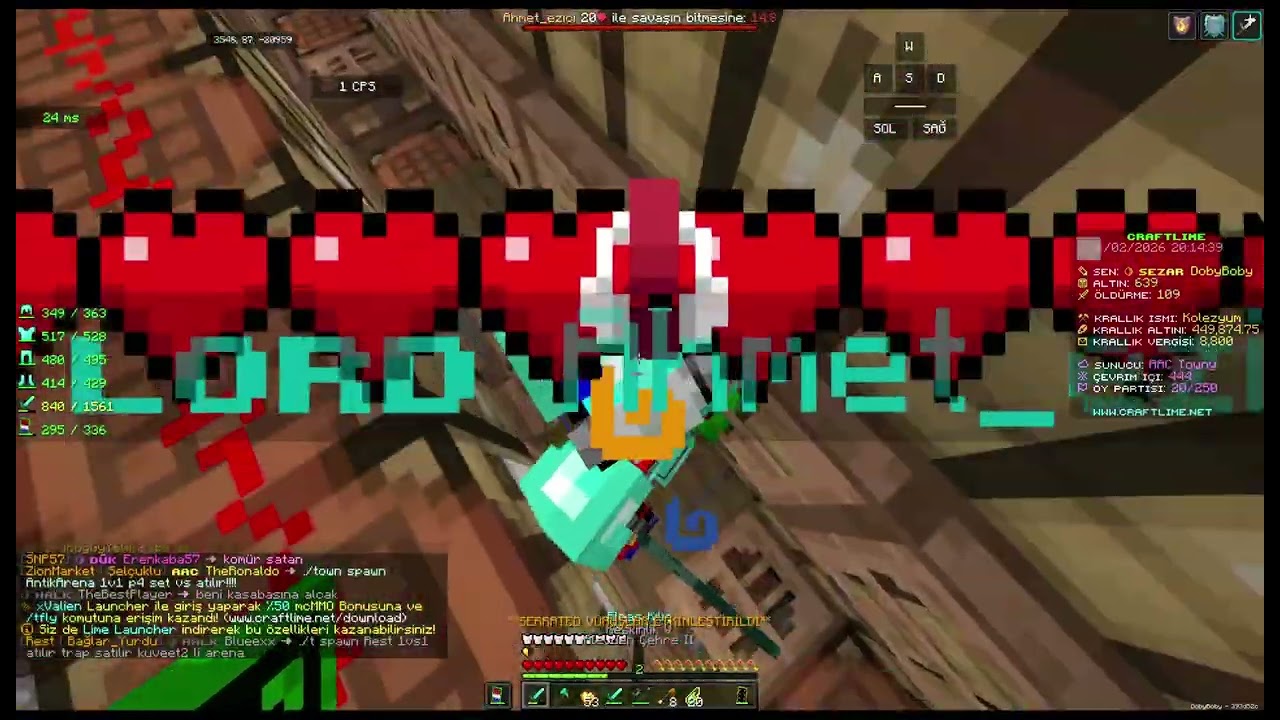 Craftlime kill montage ItsRayz ve 2JO için🤍