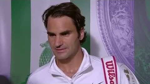 Interview: Roger Federer happy with his week - Wimbledon 2014