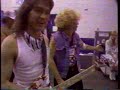 Van Halen / Live &amp; Interviews Backstage / Eddie Van Halen / Sammy Hagar /