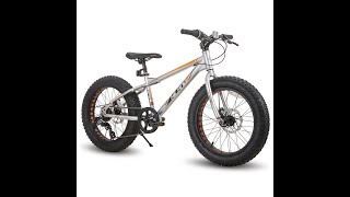 Hiland Roon Kids Fat Tire Bike Assembly Video - English Version