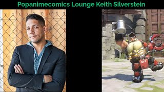 Popanimecomics Lounge Keith Silverstein Interview #naruto #anime #overwatch #voiceacting