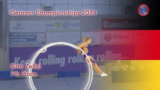 Birte Zelfel German Championships 2023 in Gymwheel All Arround Woman 7th Place
