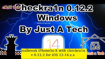 jailbreak any iPhone in 4 minute using checkra1n -iPhone5s-X for iOS 12-14.x.x