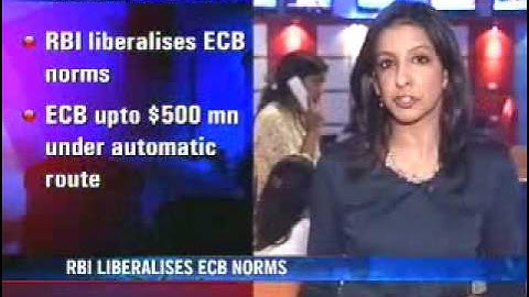 RBI liberalises ECB norms
