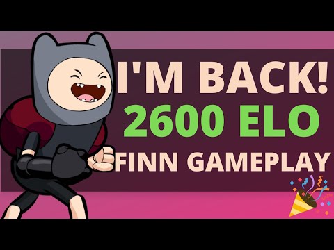 I'M BACK!! 2600 Elo Diamond Finn 1v1 Ranked Brawlhalla Gameplay
