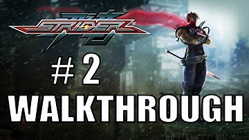Strider Walkthrough Part 2 Kazakh City PS4 PSN