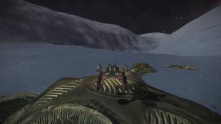 Elite Dangerous: Crashed alien ship screenshot 1