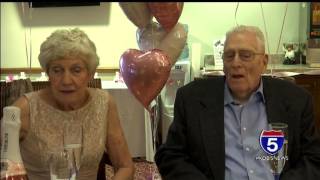 Couple ties the knot