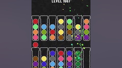 【Ball Sort Puzzle】Level.1667