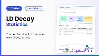 LD Decay · 9. Statistics | DataViz Pro Tutorial