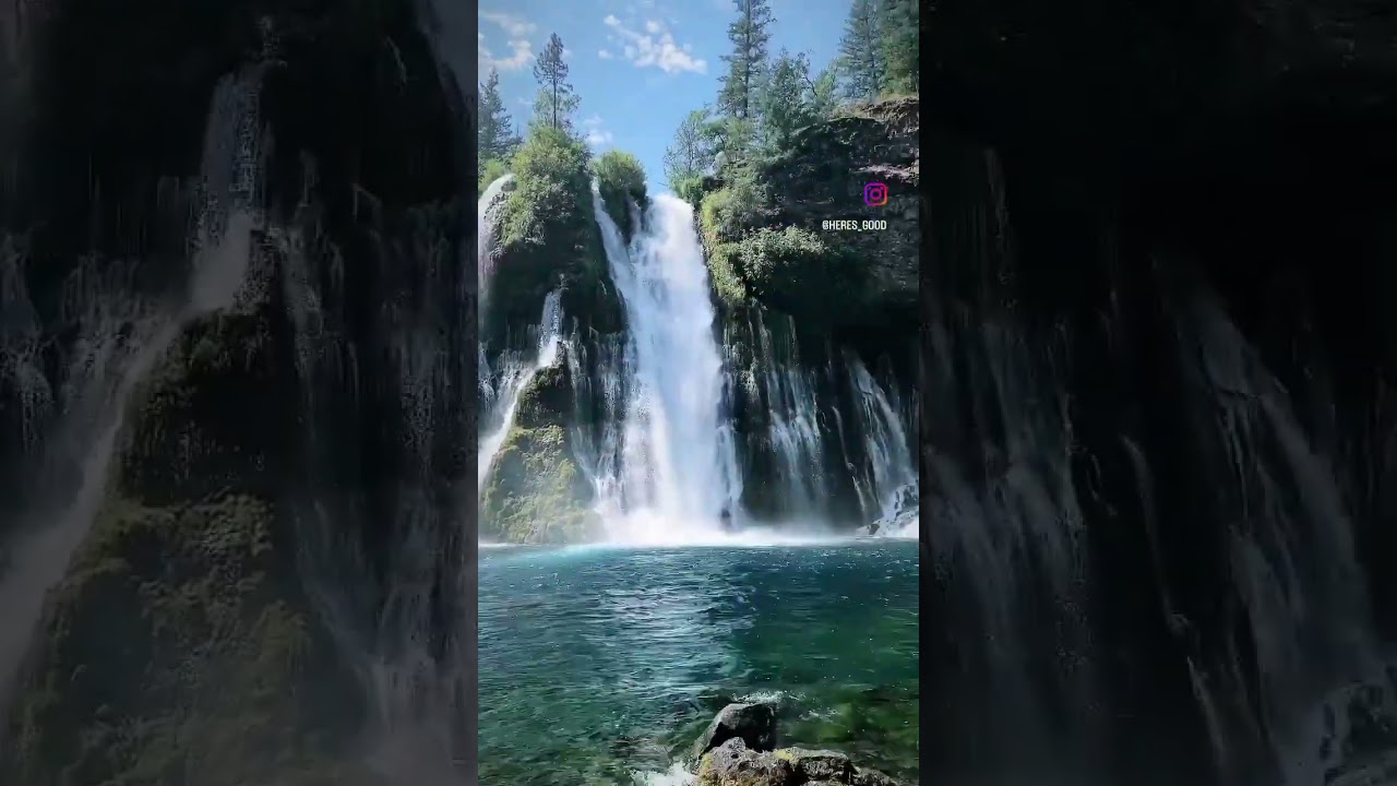 Burney falls is can't miss on any California road trip.  