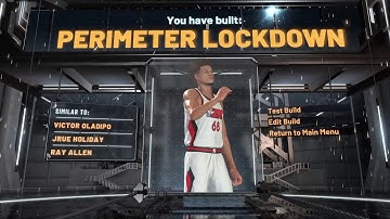 Perimeter Lockdown Build on NBA 2k20|Best Shooting Guard Build