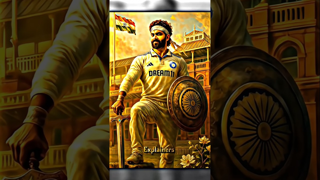 Ravindra Jadeja The Alone Warrior ❤ #shorts