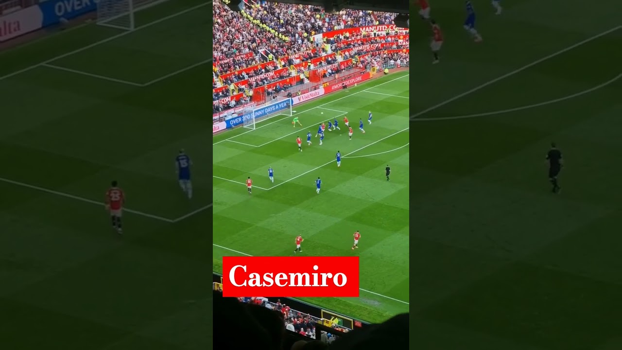 Casemiro Goal vs Chelsea in EPL | 