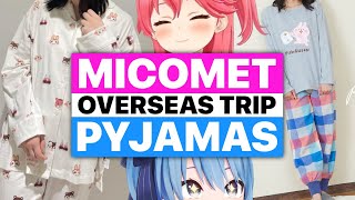 MiComet Overseas Trip: Pyjamas (Sakura Miko & Hoshimachi Suisei / Hololive) [Eng Subs]
