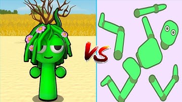 Sprunki Survival Vs Ragdoll Break-I Found All Max Level Up Top Epic Best ASMR Gameplay #510