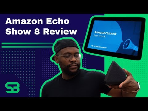 Echo Show 8 Alexa Charcoal Smart Speaker for sale online
