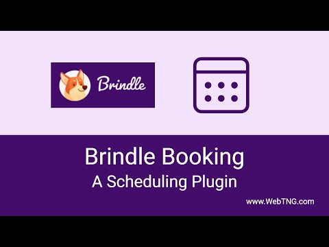 Brindle Booking: A Scheduling Plugin