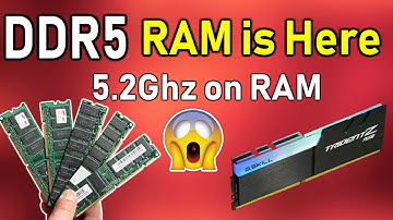 DDR5 RAM is on it