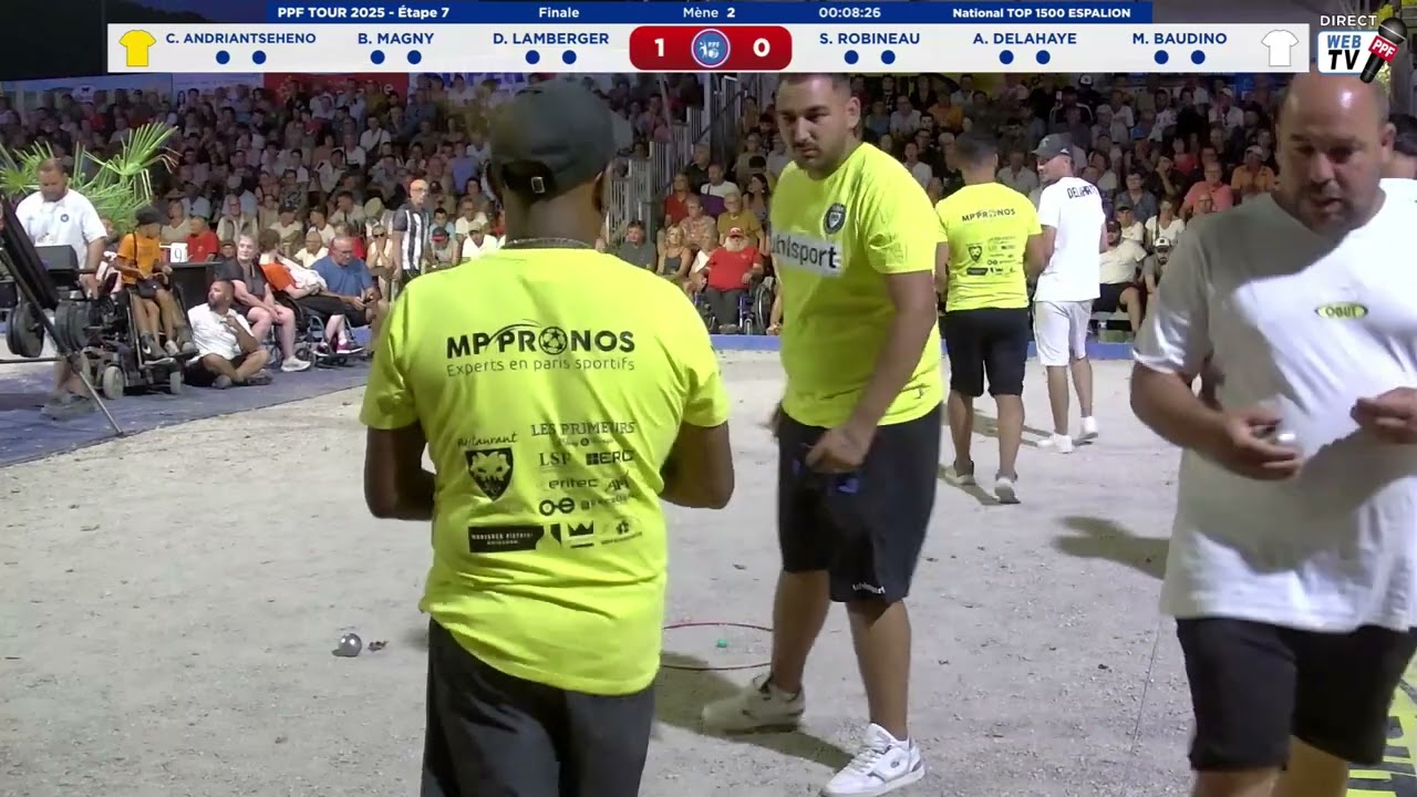 PPF TOUR 2025 National TOP 1500 ESPALION - Finale -  ANDRIANTSEHENO / ROBINEAU.