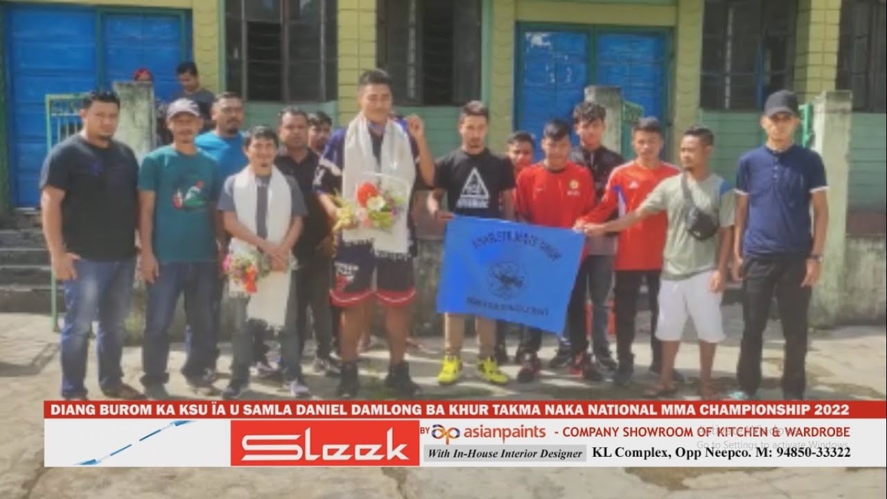 PDIANG BUROM KA KSU ÏA U SAMLA DANIEL DAMLONG BA KHUR TAKMA NAKA NATIONAL MMA CHAMPIONSHIP 2022