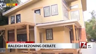 Raleigh rezoning debate