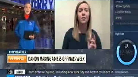 Tonya Bauer '15 Interviewed on The Weather Channel