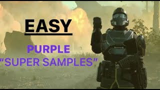 Easy Super Samples Purple Samples in Helldivers 2!