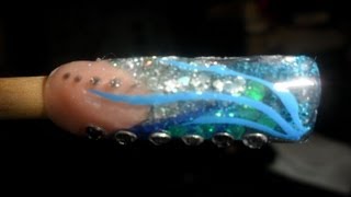 DISEÑO UÑAS ACUARIO